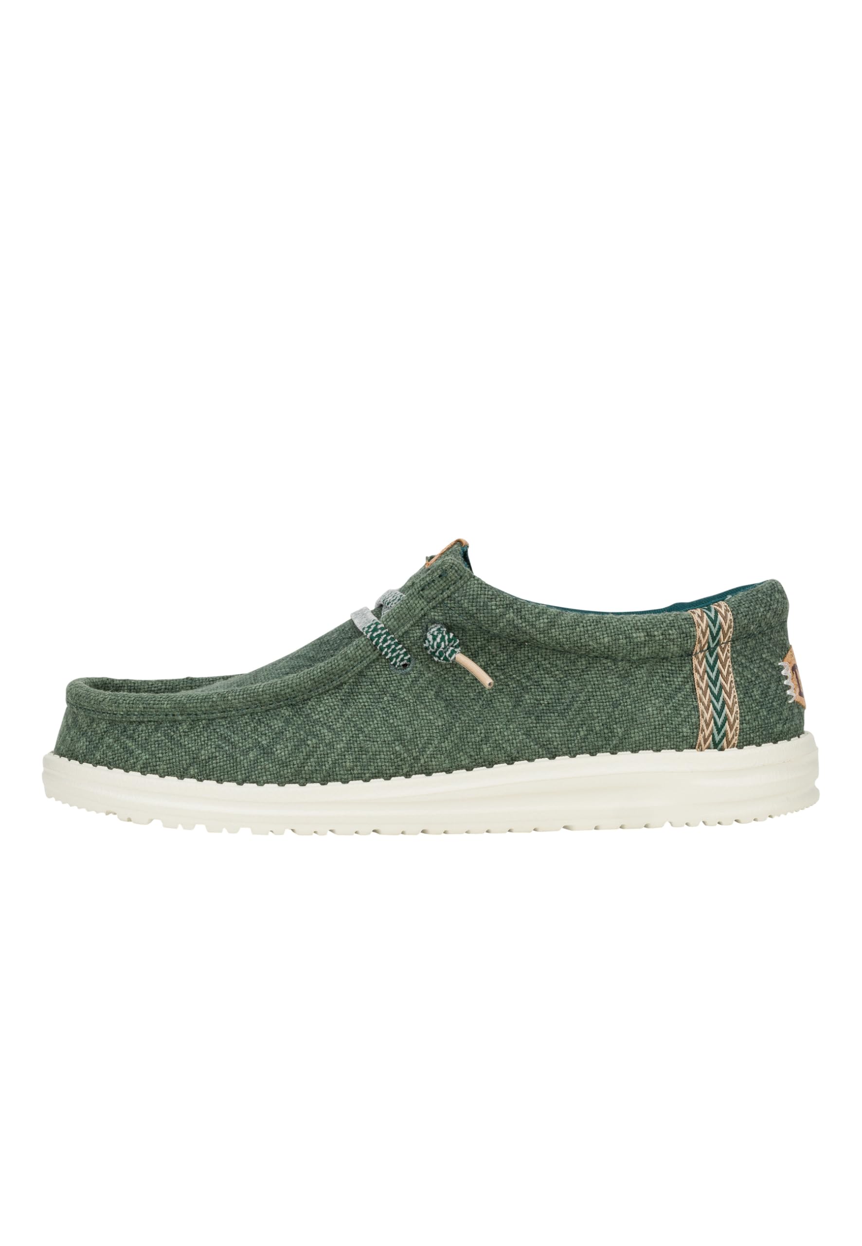 Hey Dude Wally Jute Sea Green