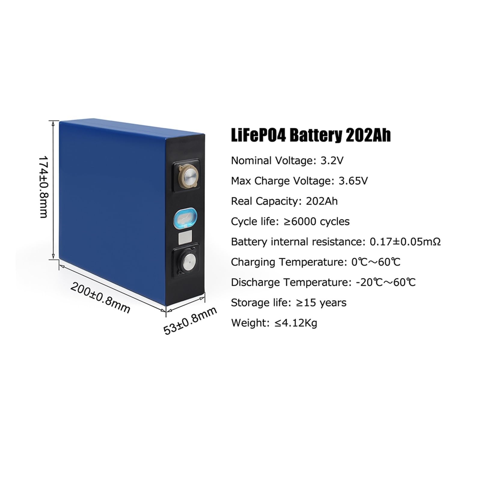 Amazon.co.jp: リチウム電池 4-16 個 3.2V 202Ah CATL LiFePO4 充電式 