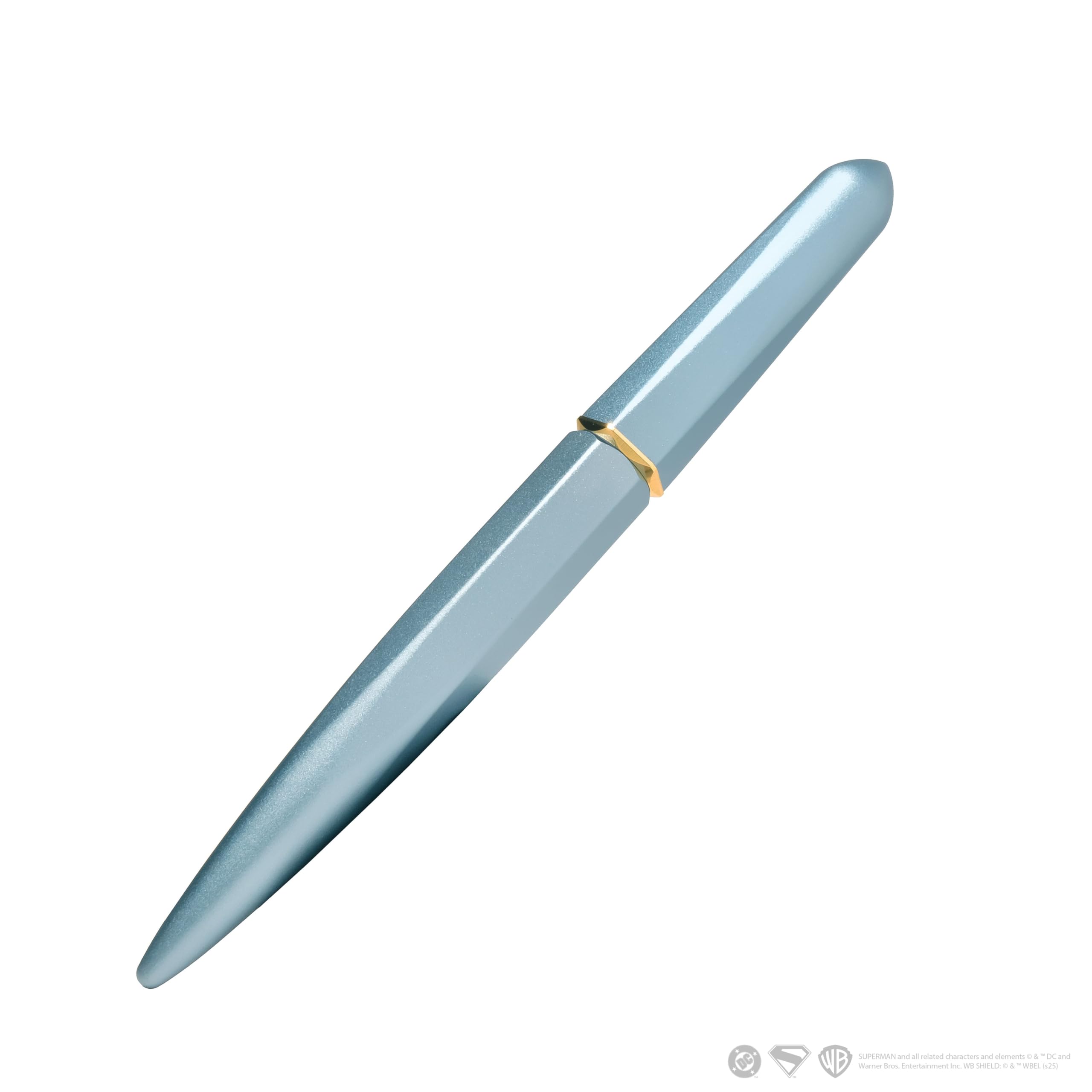 Ferris Wheel Press, Warner Bros. Discovery, Official Licensed, Superman Special Edition, Marquise Fountain Pen & 28ml Ink Set, Fortress of Solitude