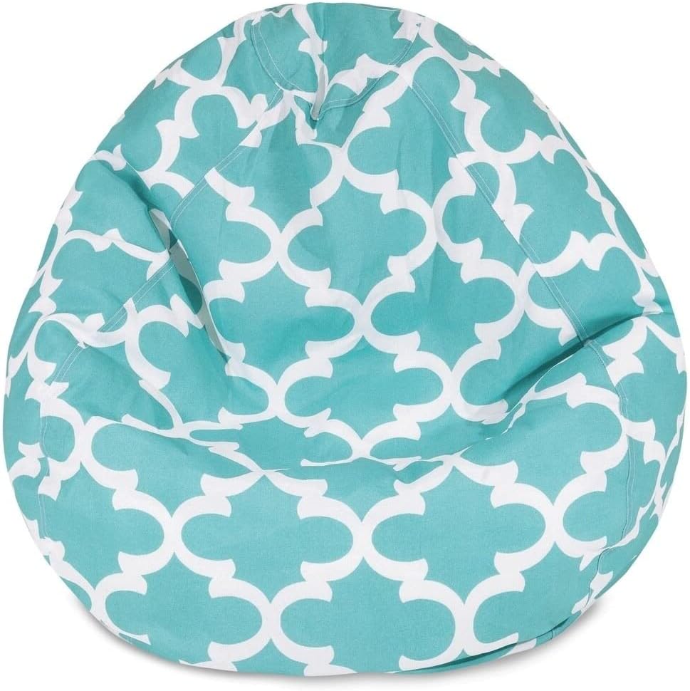 Bean Bag Chair for Adults & Kids ,Size23''Hx35''Wx 35''D Pretty Printed