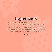 Vista 5 de OLIPOP Soda Pop Prebiótica, Vainilla de Fresa, Prebióticos, Botánicos, Fibra Vegetal, 12 fl oz (4 Latas)