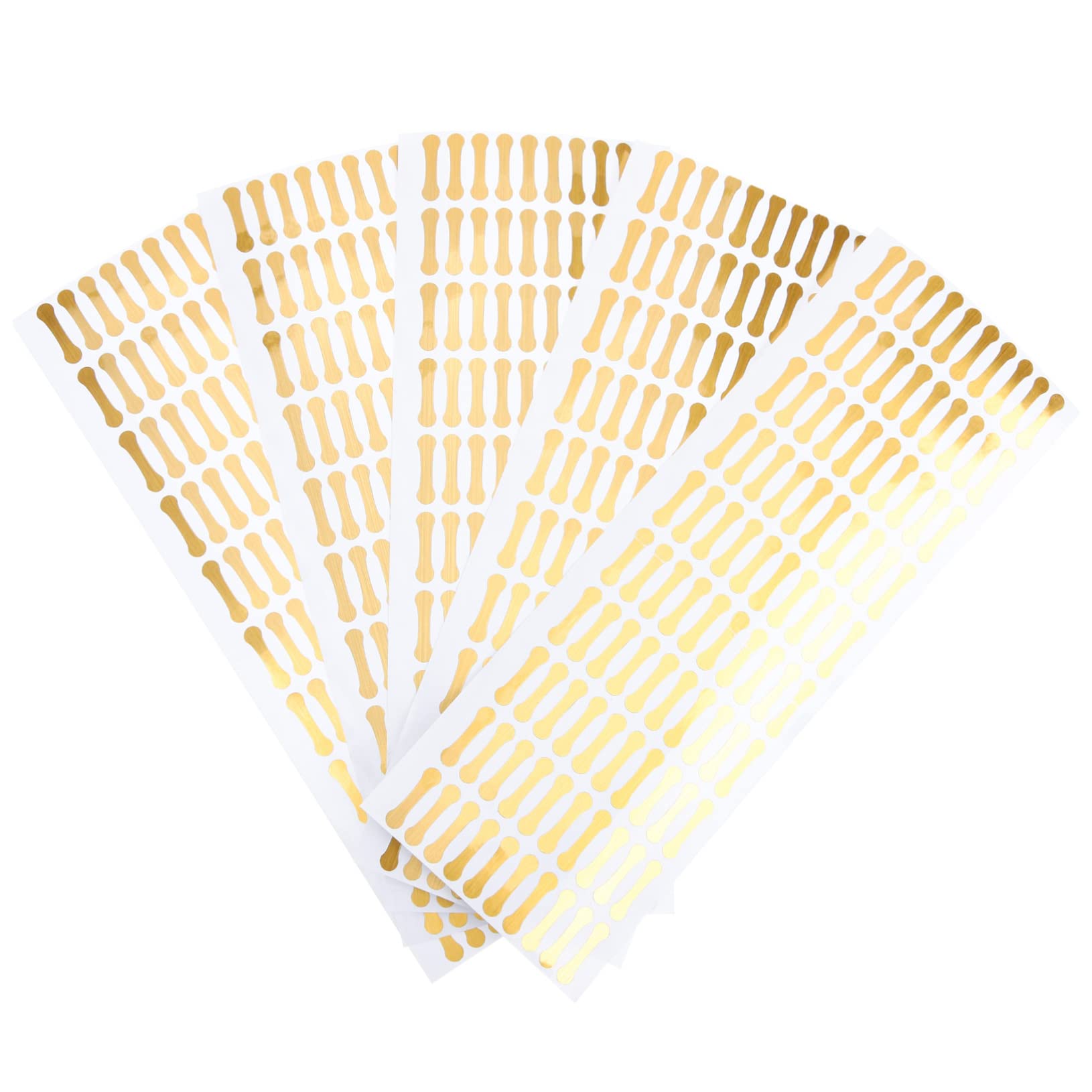 DOITOOL 500pcs Food Stickers Tamper Evident Labels for Jars Cosmetics Handmade Goods Tamper Seal Adhesive Security Seals Easy Peel