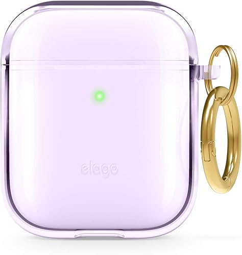 Miniatura 1 de Elago - Funda con llavero para audífonos AirPods 1 y 2 de Apple