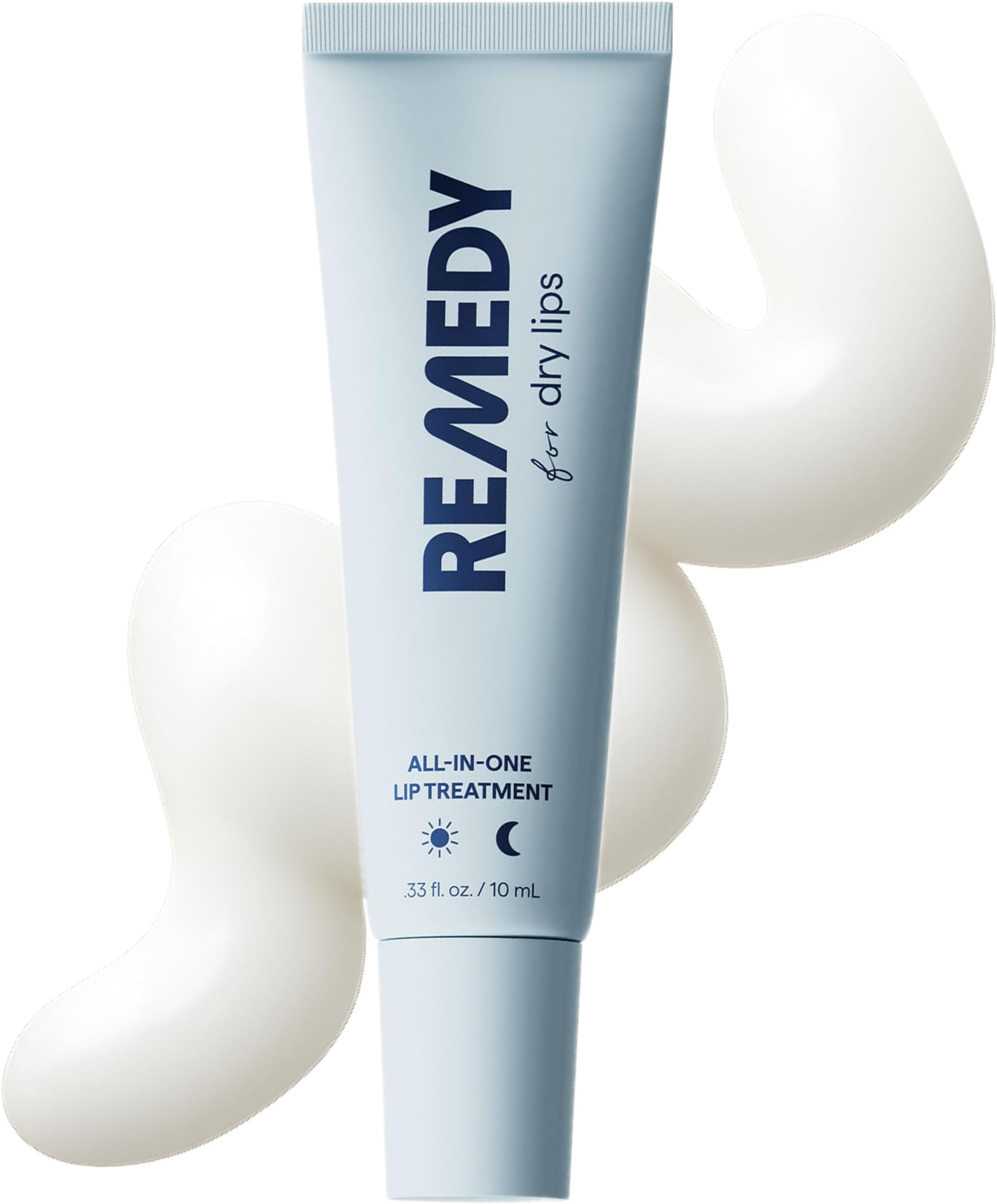 Remedy Science Dry Lips Remedy - Moisturising and Healing Lip Balm with Ceramides, Peptides and Dimethicone. Repairs Dry and Cracked Lips. By Dermatologist Dr. Shah