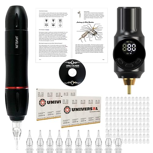 Miniatura 7 de Javelin - Kit de bolígrafo de tatuaje (extra grande)