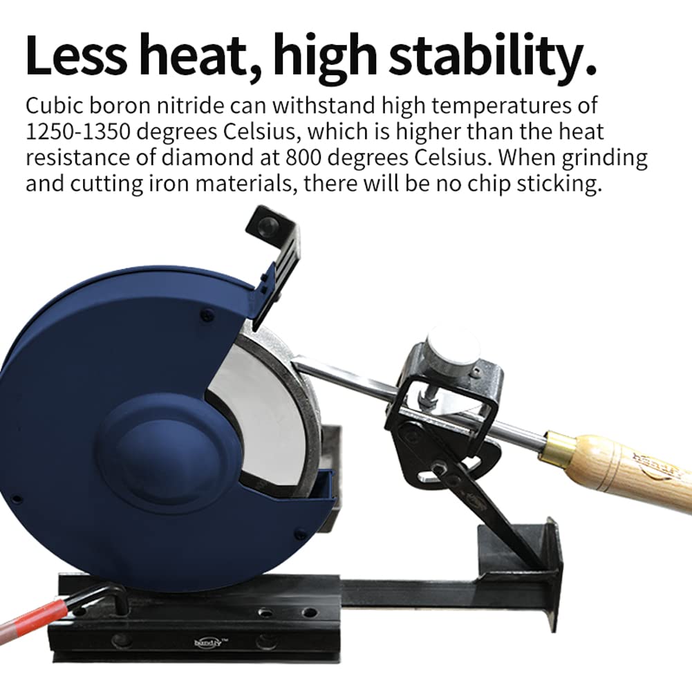 Compass CBN Grinding Wheels 8x1x5/8 GRIT 350 For