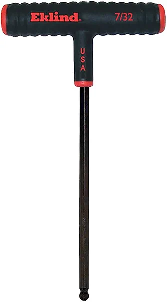 Eklind Tool 61814 7/32 Inch Power-T T-Handle Ball-Hex T-Key allen wrench