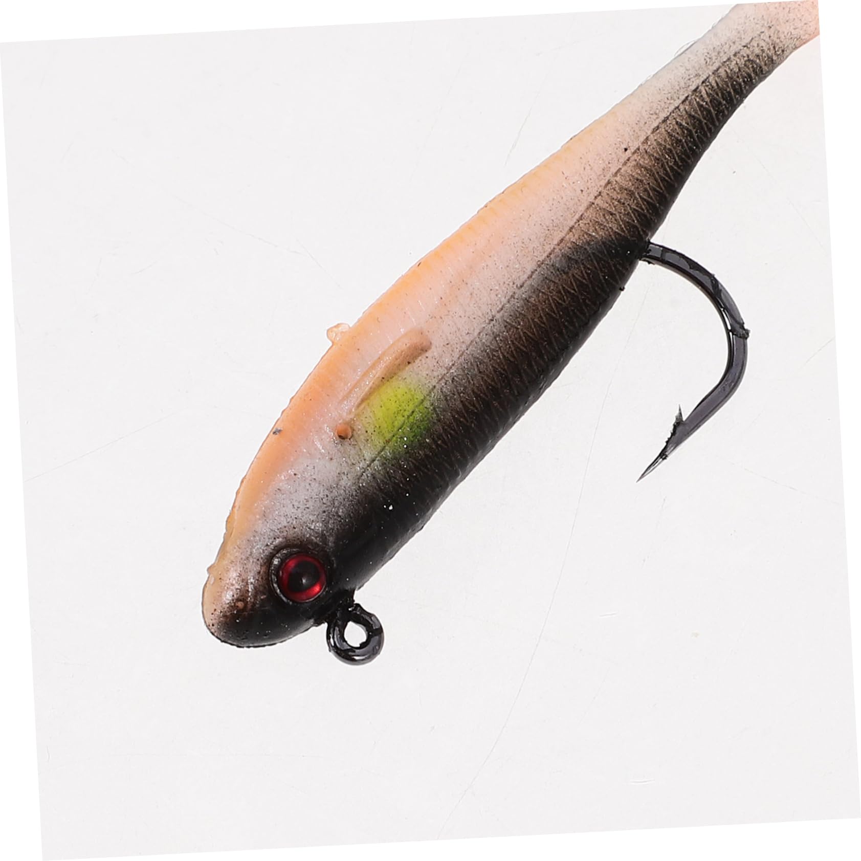 BESPORTBLE Lot De 3 Appâts Artificiels pour La Pêche Au Bar Rayé pour Leau Douce Robustes Et Souples pour Lextérieur 6 Pièces X 3