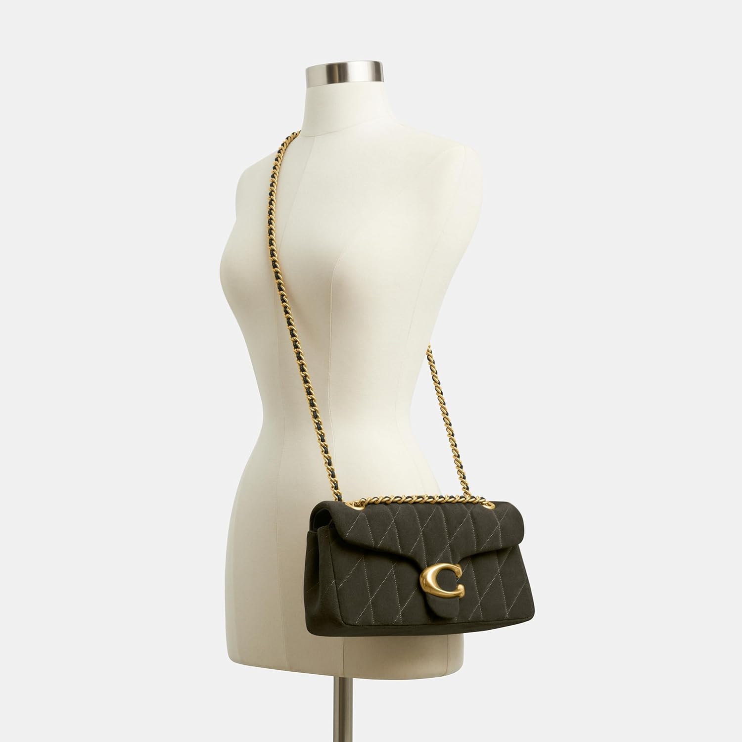 Coach Tabby Shoulder Bag 26 With Quilting | Quilted, 26, with Chain - Image 5