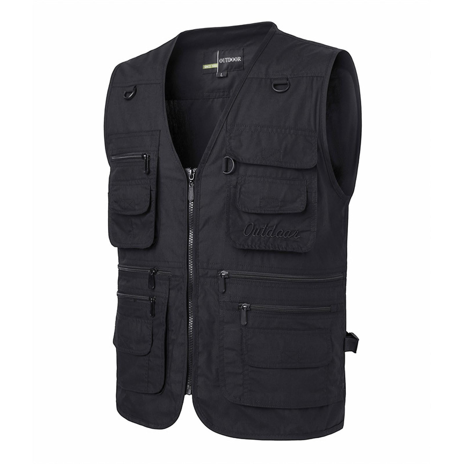Gilet da Lavoro Uomo Gilet Fotografico da Pesca, Traspirante Asciugatura Rapida Sportivo Giacca Viaggio Casual Gilet Leggeri Caccia Giubbino Smanicato Uomo Gilet Tattico Abbigliamento da Lavoro