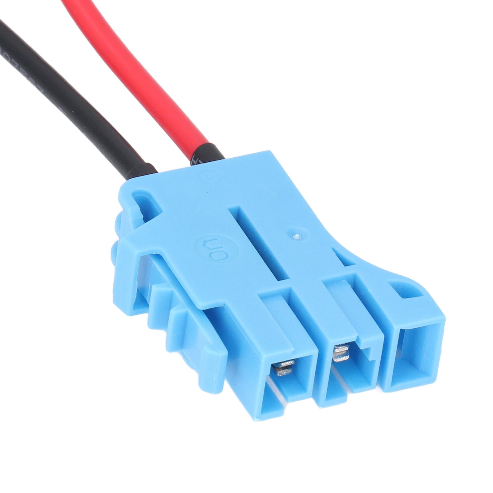 Ejoyous 18V Akumulatorowy Adapter do Zabawek Jeździków Peg Perego Złącze z Okablowaniem 12 AWG i Pojemnikiem na Bezpiecznik dla Projektów RC Robotyki DIY (niebieskie złącze)