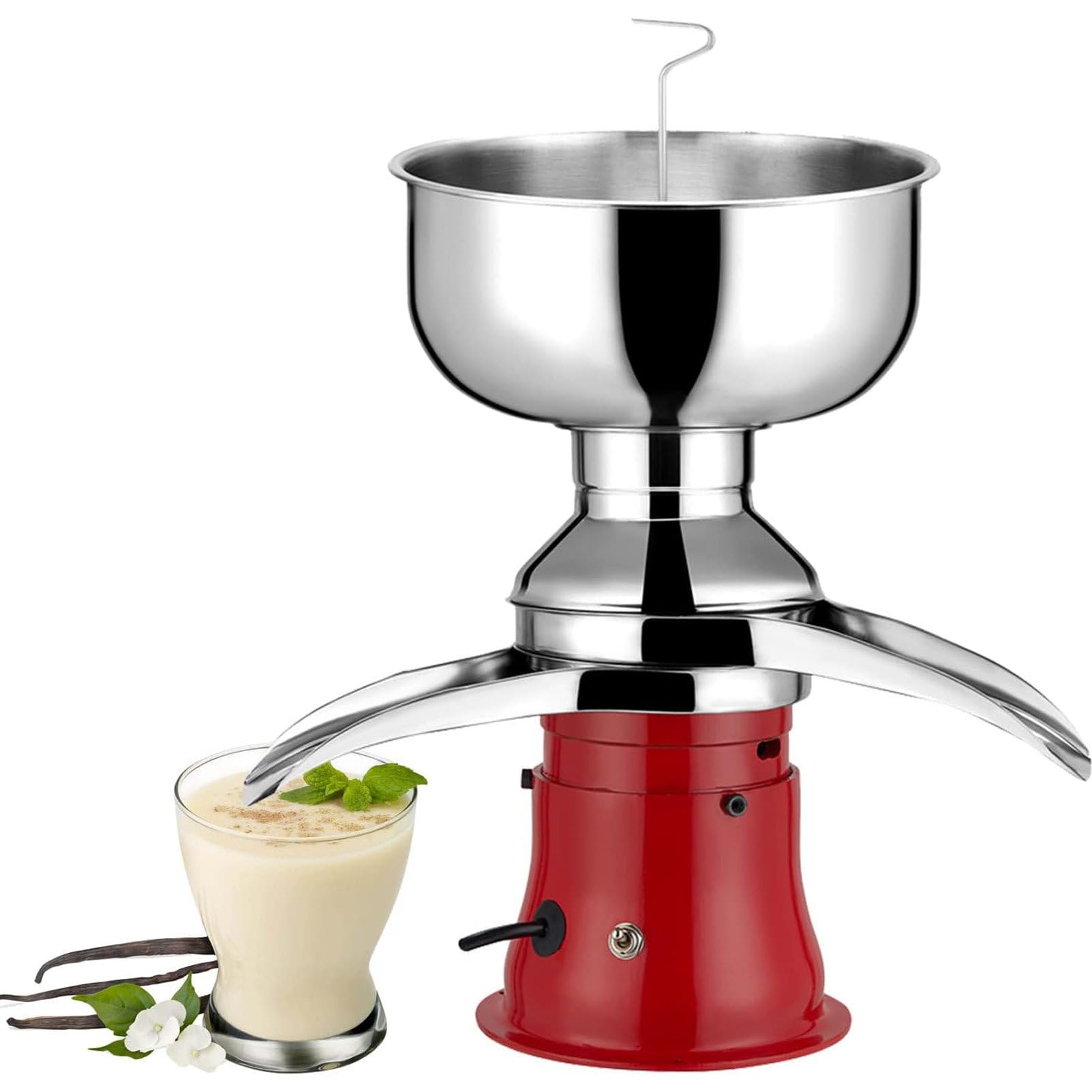 Centrifuga elettrica per Crema di Latte, separatore di Burro per Crema di frappè da 50 l/Ora, per Prodotti lattiero-caseari a Base di Latte di Capra