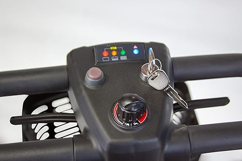 Miniatura 6 de Deluxe Voyage - Scooter eléctrico portátil de movilidad de 4 ruedas, para personas mayores y adultos, viene con cesta de batería de largo alcance, 9