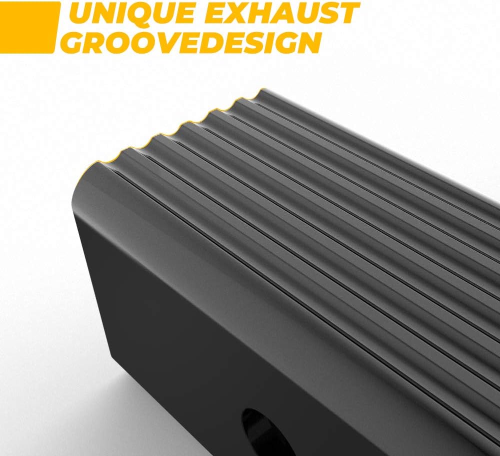 BougeRV Bundle Items: 2 Inch American Flag Hitch Cover with Lock and 2.5 to 2 Inches Hitch Adapter