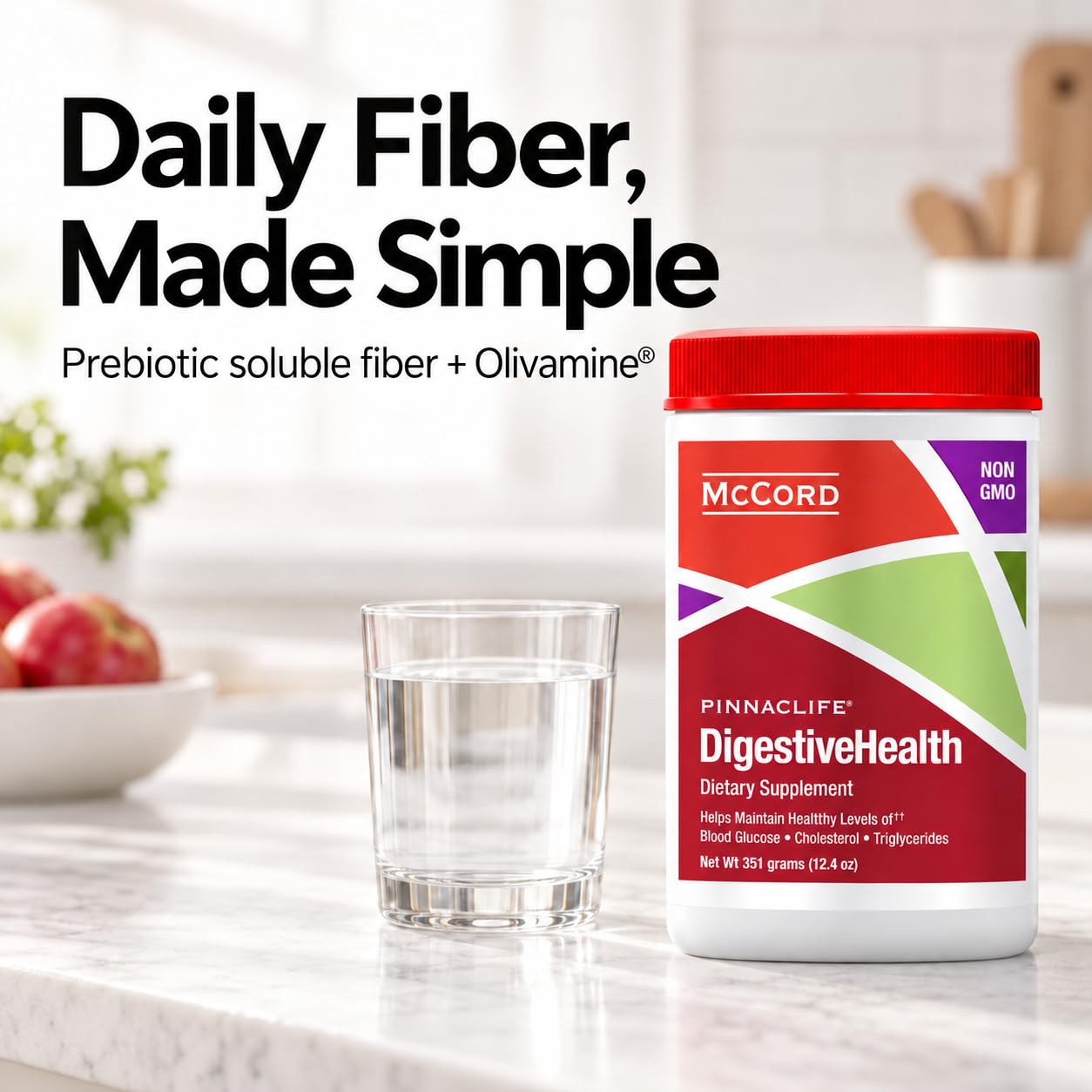 McCord Prebiotic Fiber Boost Powder for Digestive Health, Soluble Fiber — Amazon image 2