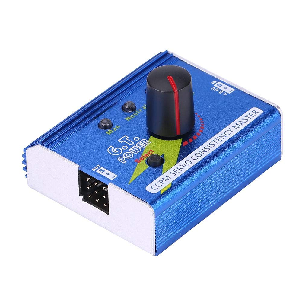 RC Servotester – Prüft Servos Und ESCs Für Modellautos, Drohnen, Roboter, Mit 3 Modi, Aluminium-Gehäuse