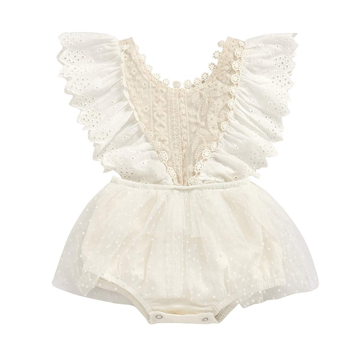 Verve Jelly Neugeborene Baby Mädchen Kleidung Kleinkind Rüschen Ärmellose Strampler Bodysuit Spitze Tutu Kleid Jumpsuit Outfits Kleidung