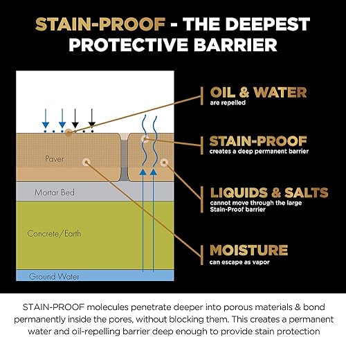 Miniatura 3 de Drytreat sellador a prueba de manchas, cuarto de galón