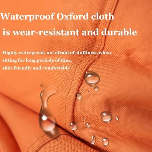 Puf gigante impermeable para piscina al aire libre, silla de salón de gran tamaño, cómoda funda impermeable para puf, perfecto para relajarse - imagen 5