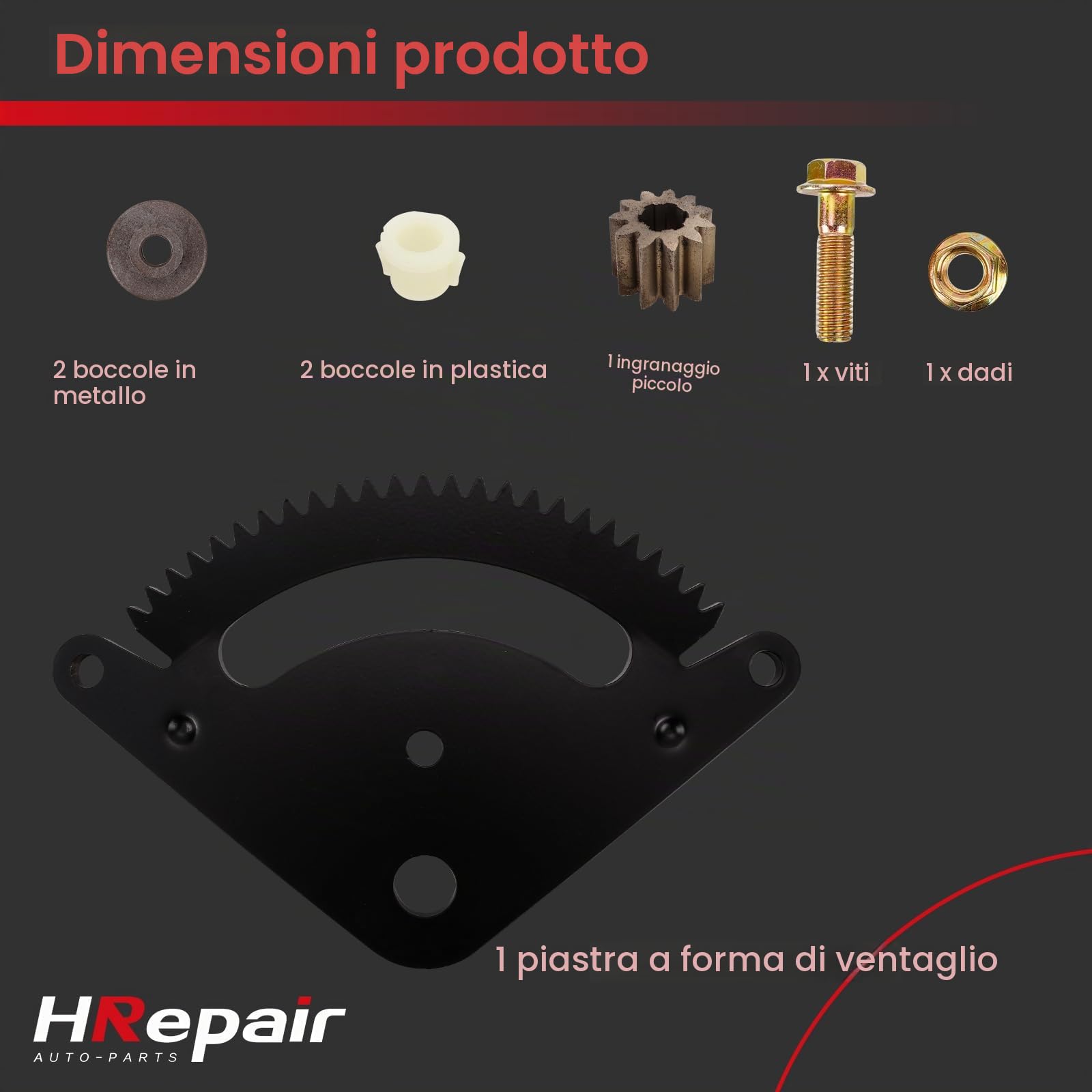Settore dello sterzo Pignone Kit di Ricambio per John Deere L100 L105 L107 L110 L118 L108 L111 G110 L130 L120 Serie Trattorini sostituisce # GX200 52BLE