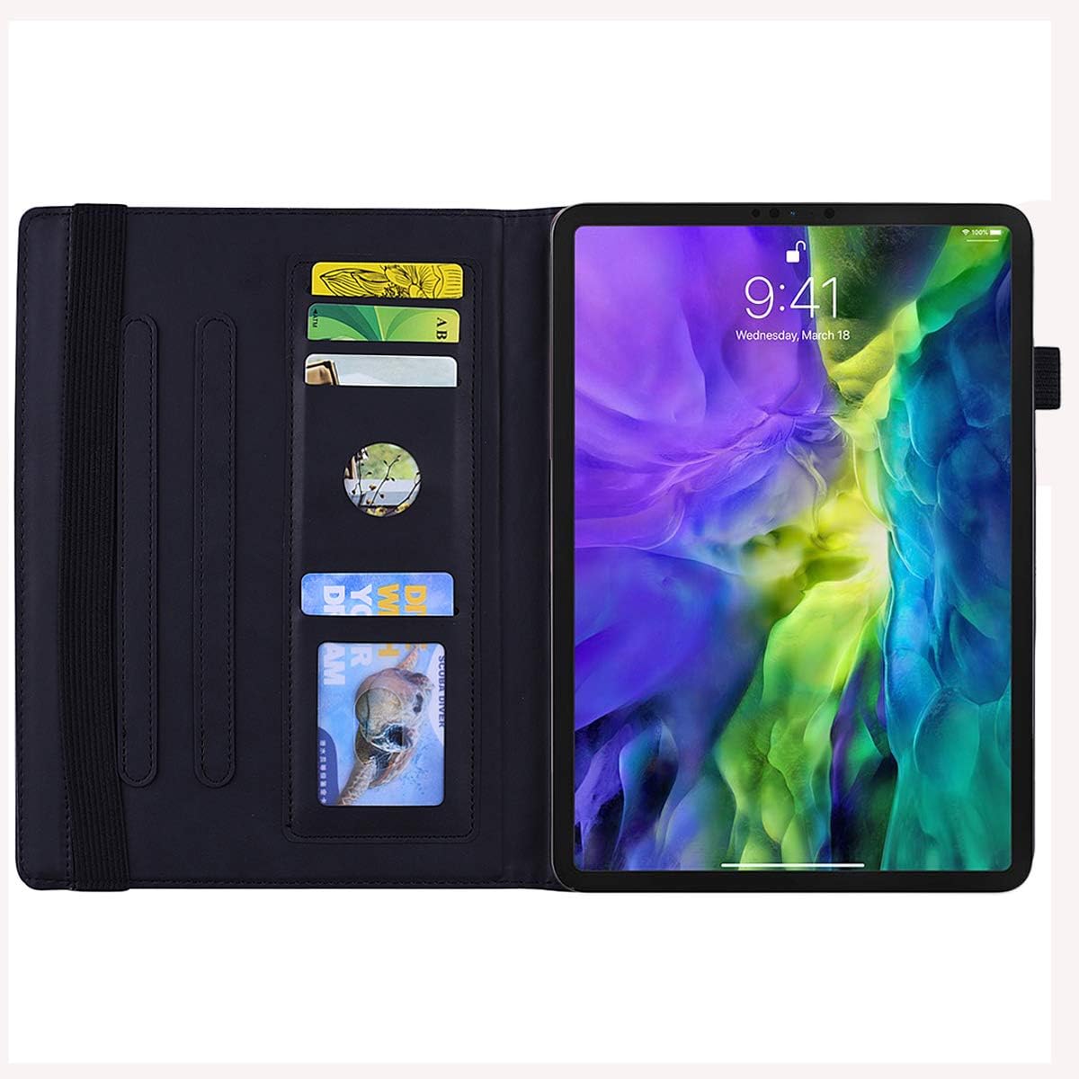 Case for iPad mini 7 2024 / iPad mini 6 2021,Black image 5
