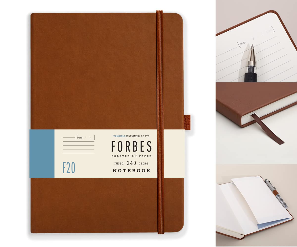 Tangible Stationery Co. Ltd - FORBES Classic A5 Lined Notebook - 240 Pages