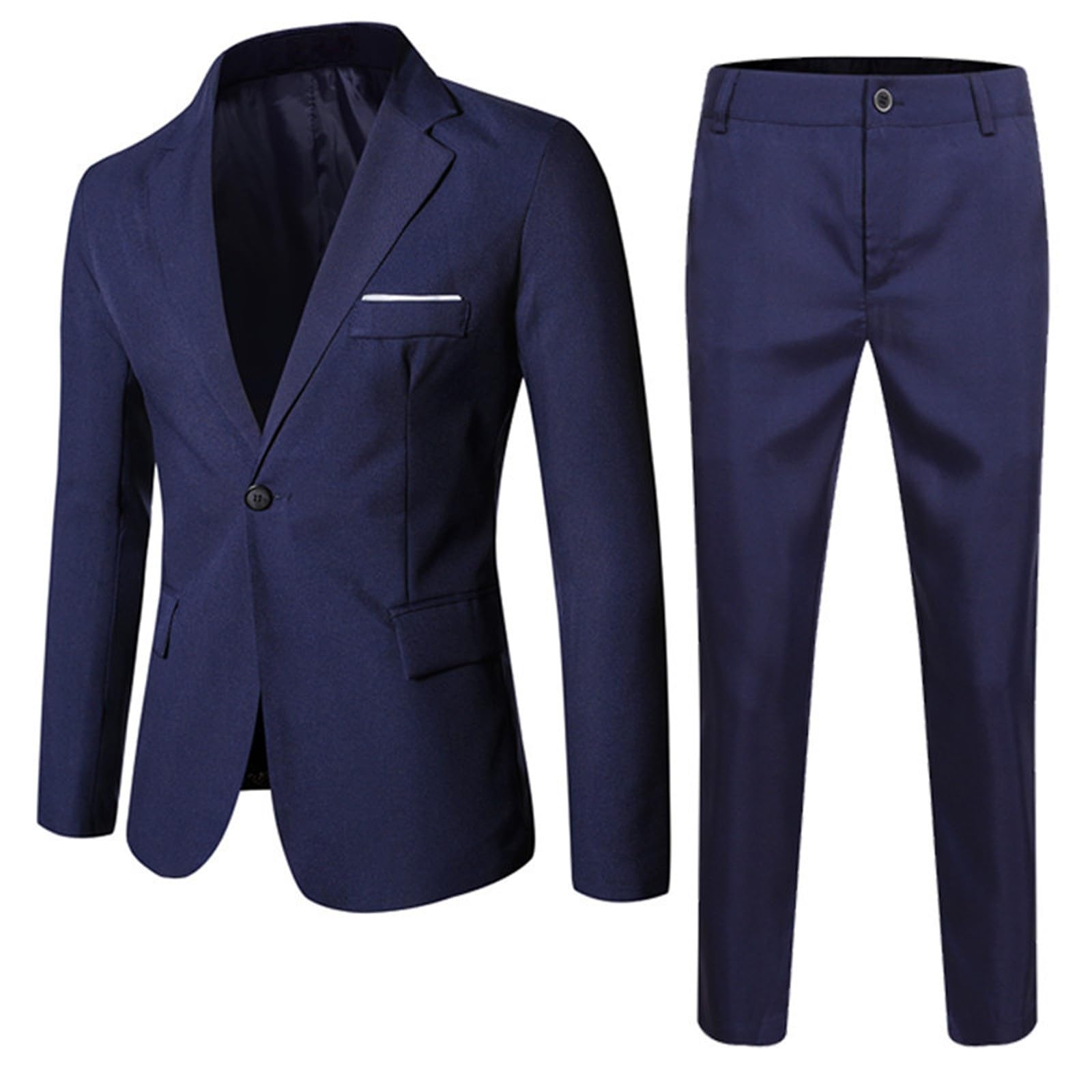 Generisch 2025 Costume pour enfants garçons enfants tout-petits bébé garçon printemps solide à manches longues pantalon manteau tenues 2 pièces vêtements garçons t-shirt