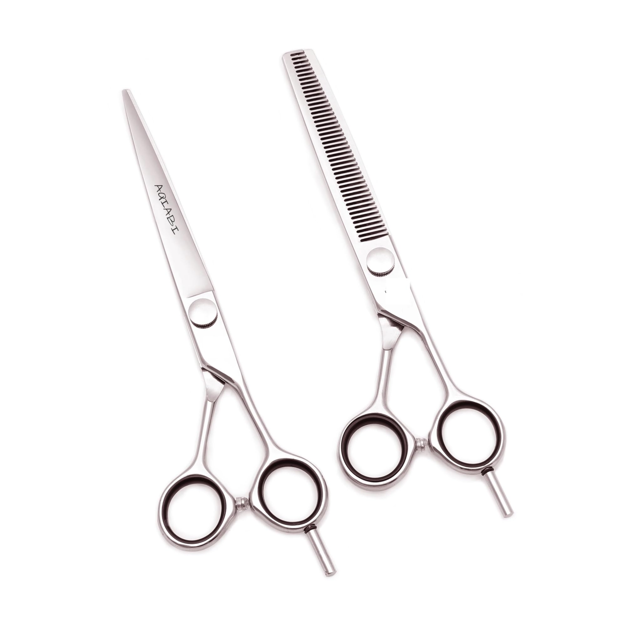 Tijeras de peluquería Tijeras de peluquería profesionales 5, y 7 pulgadas, tijeras entresacar(Color 5)