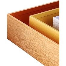 Emuledo Metal floater frame for 40X30 Stretched Canvas, 0.8" thick,for wall art painting, Cut to Pieces,picture canvas frame kit, Titannium Gold