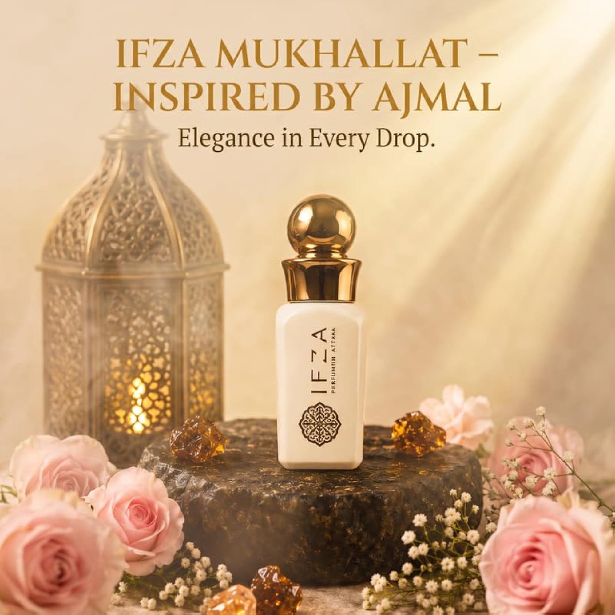 IFZA Mukhallat Extrait De Parfum for Men & Women, Luxury Scent