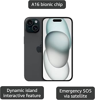 Amazon.com: Apple iPhone 15, 128GB, Black - AT&T (Renewed) : Cell Amazon.com: Apple iPhone 15, 128GB, Black - AT&T (Renewed) : Cell