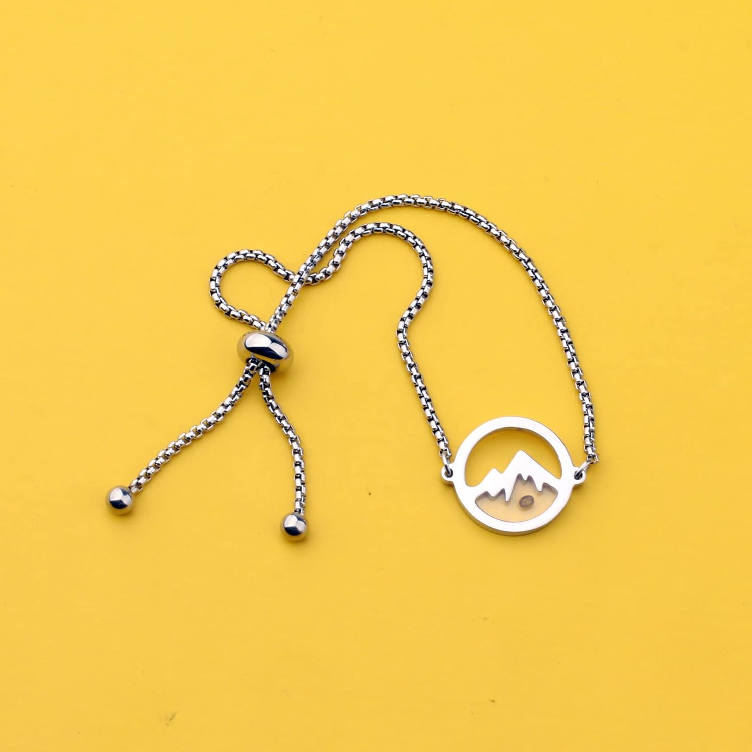 Octjewty Mountain Mustard Seed Jewelry Faith Move Mountains Necklace Bracelet Gift for Christian - Image 3