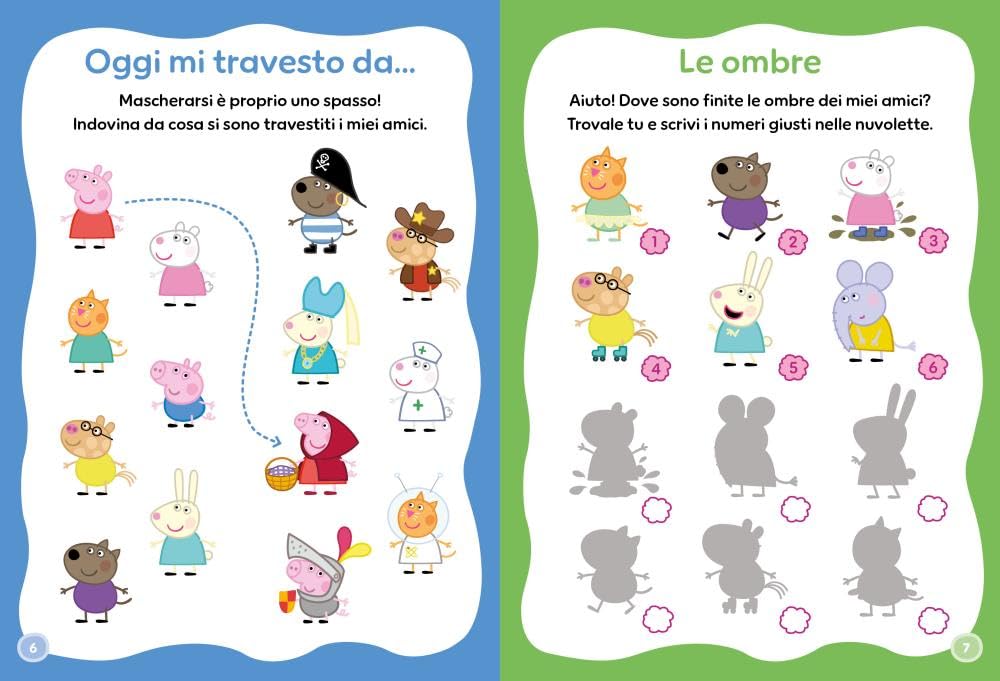 Peppa Pig Attacca-Stacca Con Adesivi Ediz. a Colori