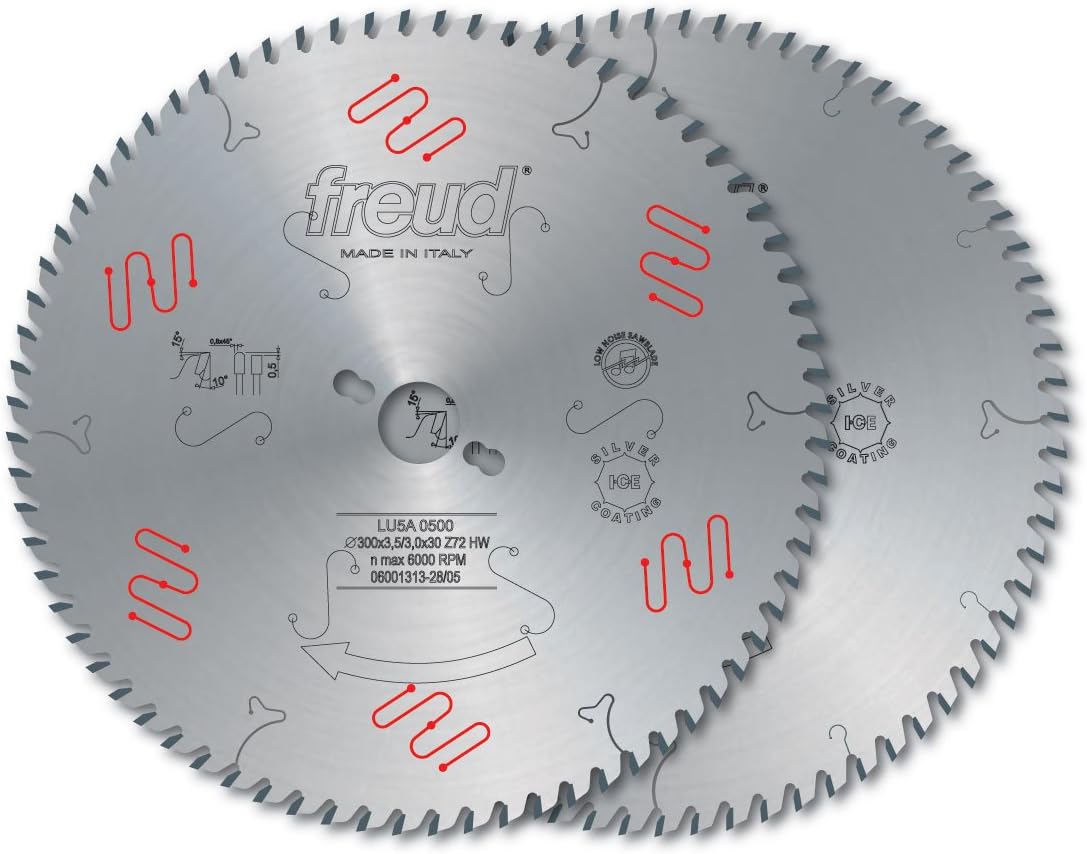Freud LU5A19: 400mm x 96T Medium to Thick Aluminum & Non-Ferrous Blades with Mechanical Clamping