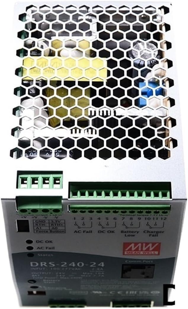 DRS-240 12V 24V 36V 48V 240W AIl-in-One Intelligent Security Switching Power Supply DC OK with UPS Battery Charger(DRS-240-12)