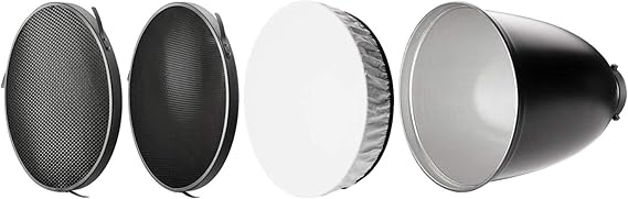 Westcott 30-Grad Wabenraster Für FJ400 Reflektor - 14cm Magnetisches Lichtformer Gitter
