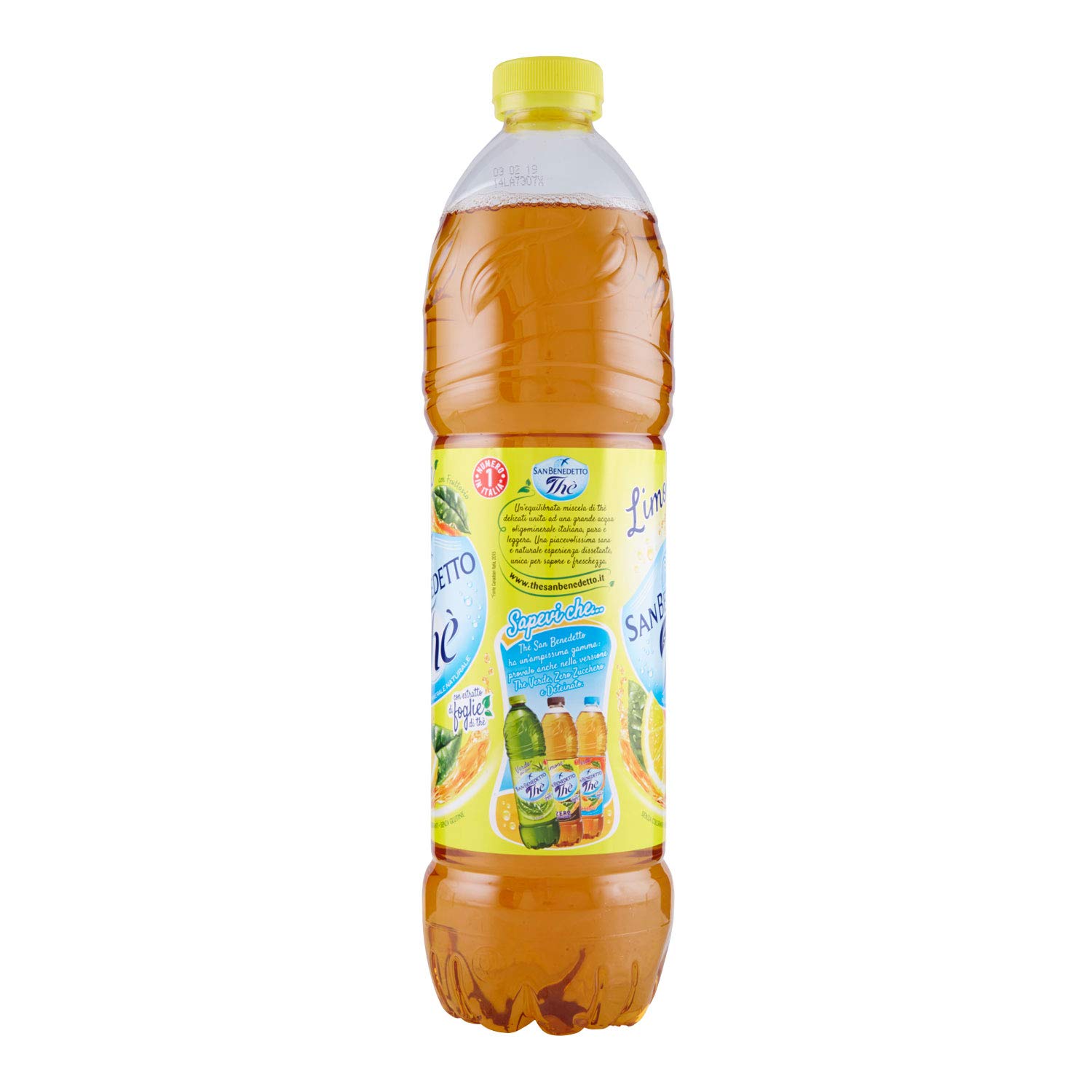 The san benedetto al limone 6 bottiglie da 1.5 l ciascuna (1000056635)