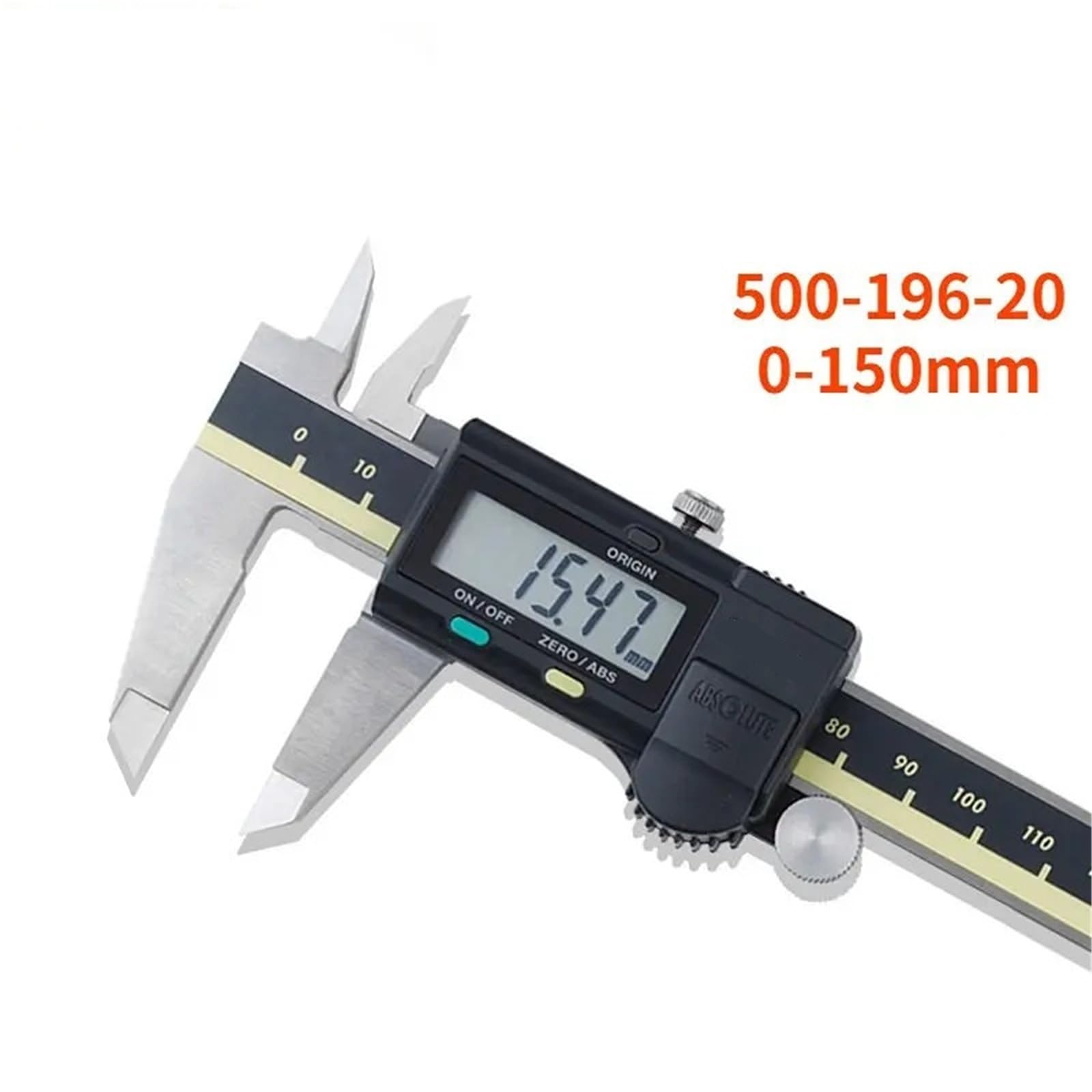 Calibrador Digital Vernier De 150 Mm/6 Pulgadas, 500-196-20, 1 Unidad. Herramientas De Medición Digitales.,500-196-20 0-150mm