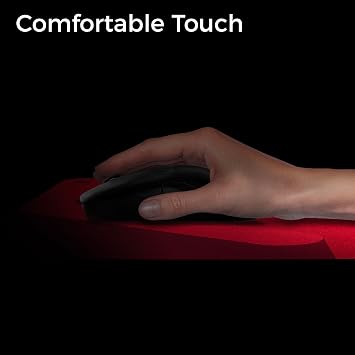 BenQ Zowie H-SR-SE Rouge II Extra Large Esports Gaming Mouse Pad, Humidity Resistance Color Cloth, Smooth Glide Feel, Uniform high-Density Rubber Base with Medium Softness, Anti-Slip Base