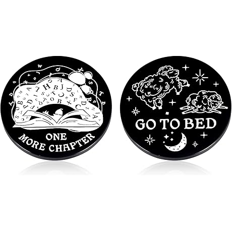 Nerdy Valentine's Day Delight: Destiny Coin for Bookworms