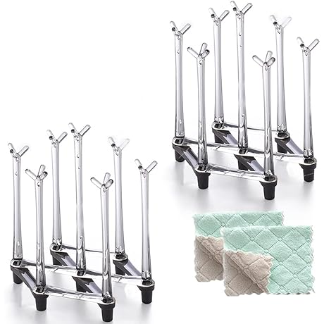 Marbrasse Retractable Cup Drying Rack: A Culinary Symphony of Organization