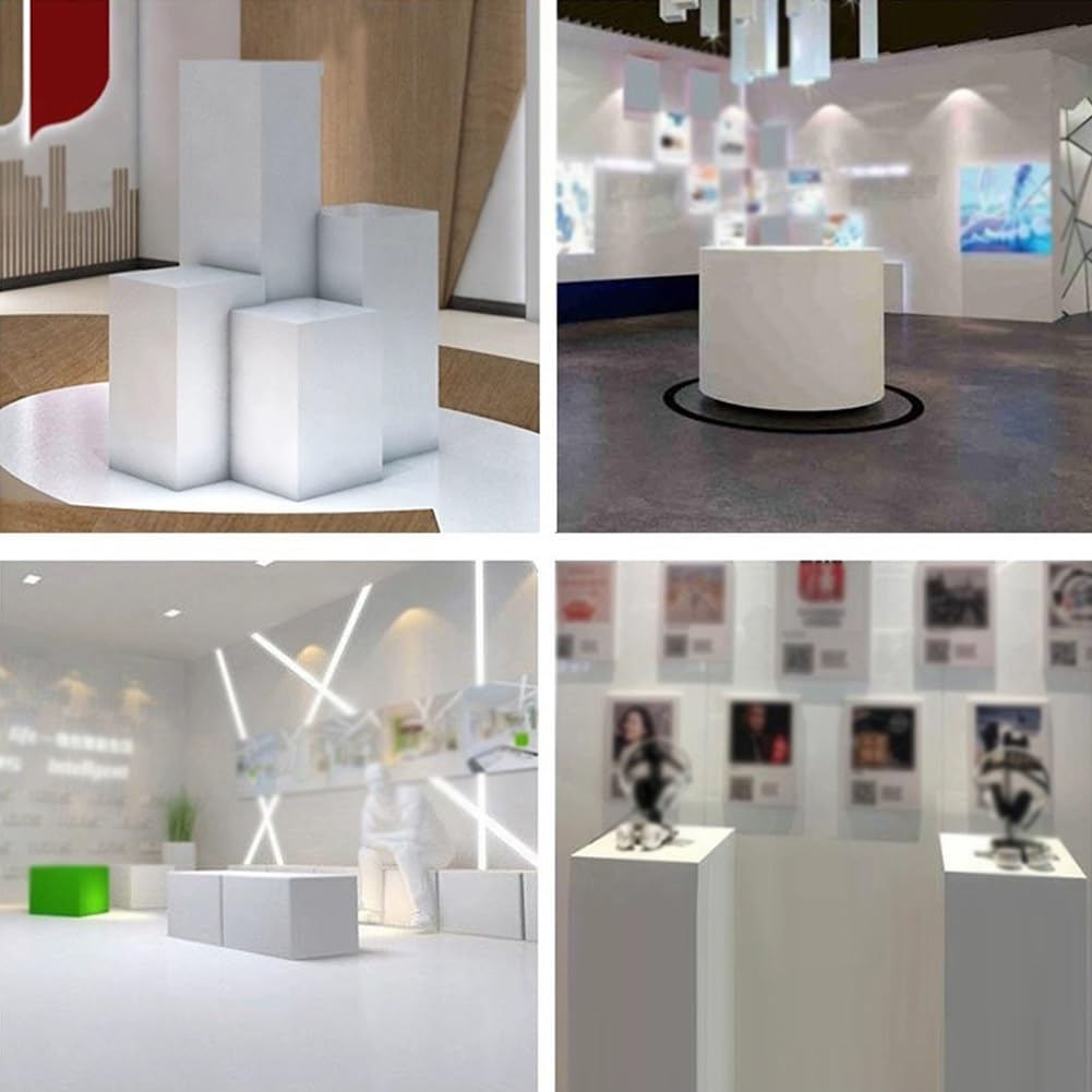 Amazon.com: White Square Display Pedestal Stand - 15.7