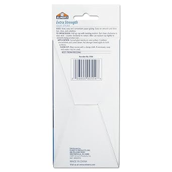 Elmer's Extra Strength Glue Sticks, Washable, 8 Grams, 24 Count - Poster, Vision Board, Back to School Supplies, #1 Teacher Brand