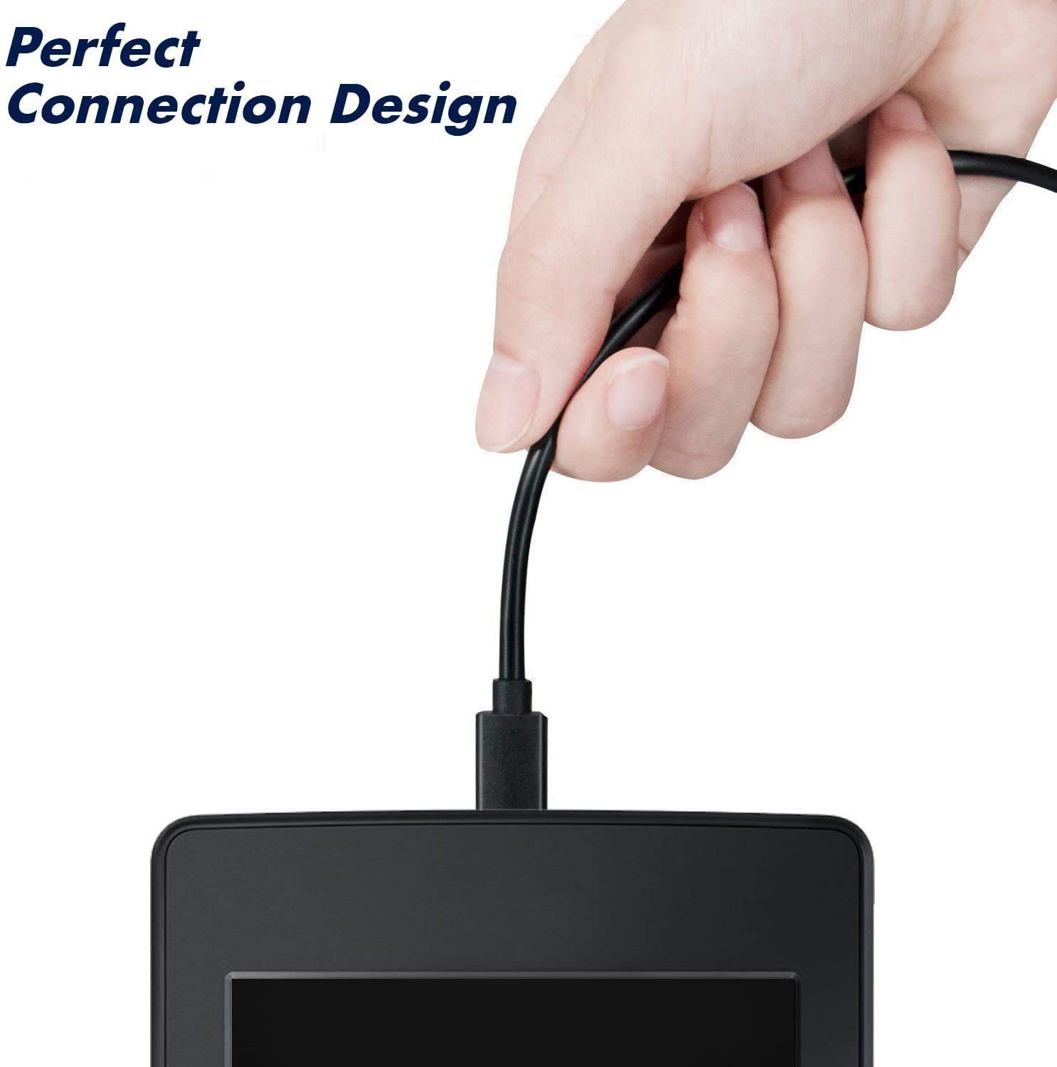 Micro HDMI Cable For Dragon Touch K10 Tablet - 6FT 4K Video Cable Gold Plated Connectors