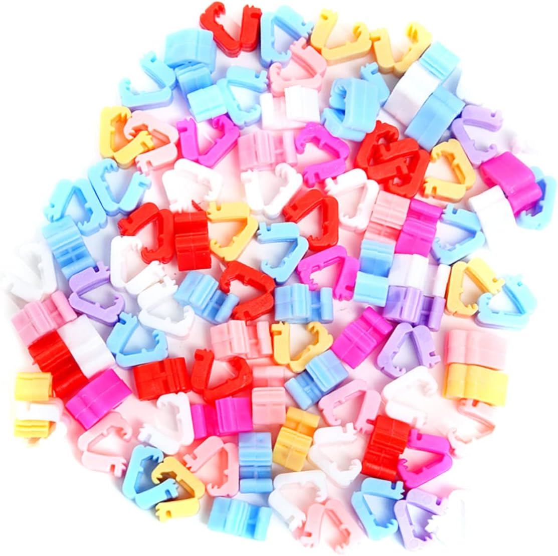 Balloon Clips 200pcs Colorful Plastic Sealing Clamps