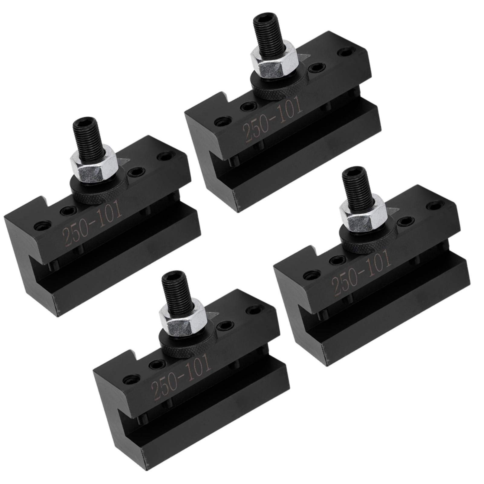 Jeanoko 4 pièces 250-101 outil d'alésage à changement rapide en acier à haute teneur en carbone outil à changement rapide post CNC accessoires d'outil de tour pour montage d'outil CNC