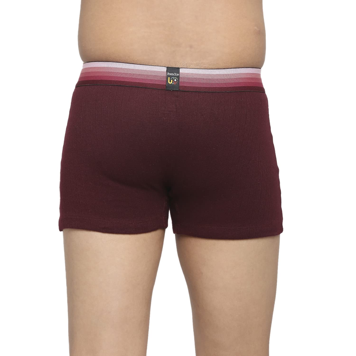 Frenchie U19 - Boxer in cotone per ragazzi e ragazzi, confezione da 2, colori assortiti