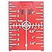 Price comparison product image Huepar TP01R-Magnetic Floor Laser Target Plate Card with Stand for Red Beam Applications Enhancing The Visibility of Green Laser Lines or Points 1.3 Times