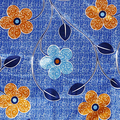 Image of Polyester 3-Layered Microwave Oven Top Cover With 4 Utility Pockets Suitable for Upto 30 Liter (Color- Blue, Size-36x14 Inches)