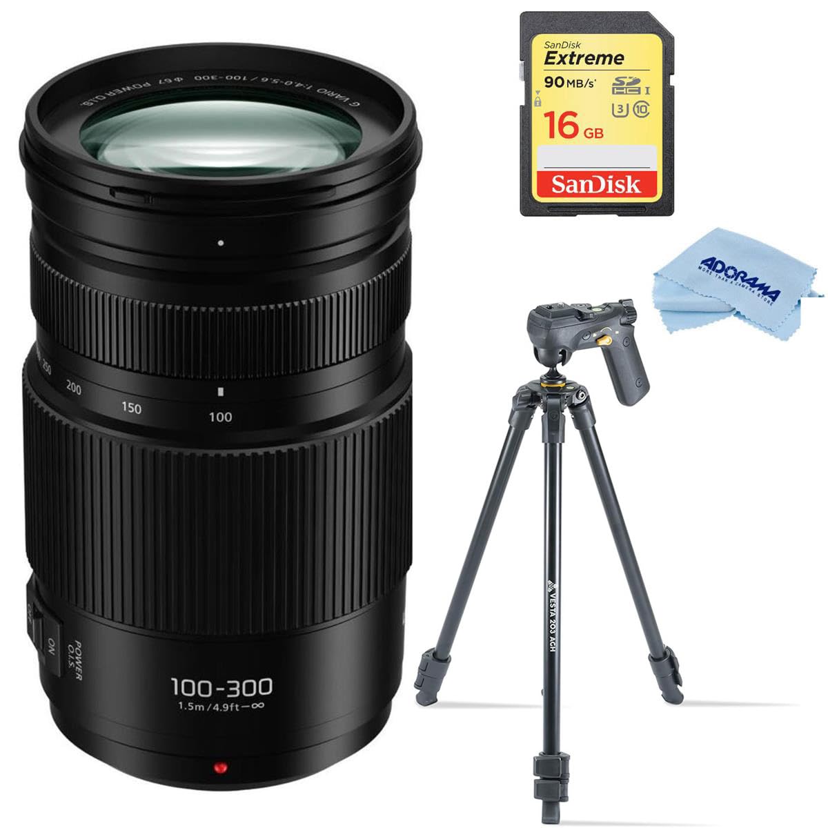 Amazon.com: Panasonic LUMIX G II Vario 100-300mm f/4.0-5.6 Lens 